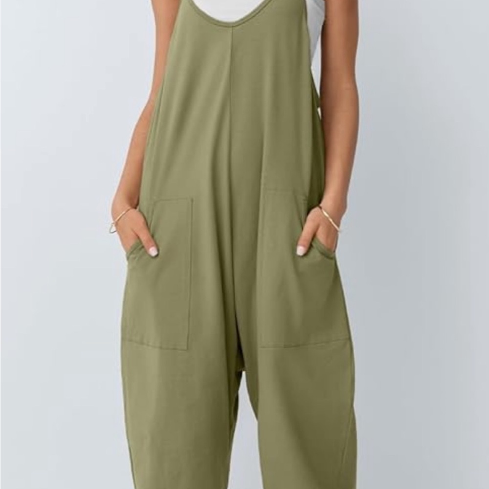 N.Y.L.A. Olive Jumpsuit - Picture 3 of 3
